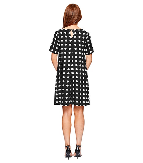 Swing Dress - Hexagon Print 2 of 4