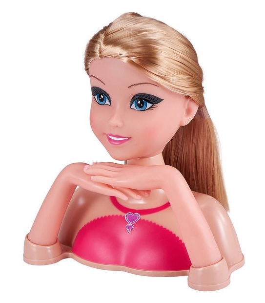 Sparkle Girlz Nail Design Hair Styling Head by ZURU