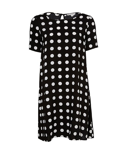 Swing Dress - Hexagon Print 3 of 4