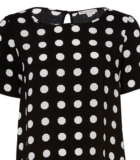 Swing Dress - Hexagon Print 4 of 4