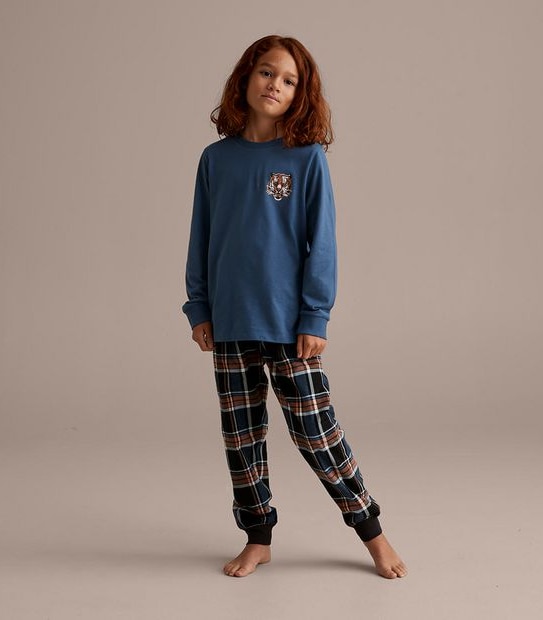 Tiger Check Pyjama Set 1 of 6