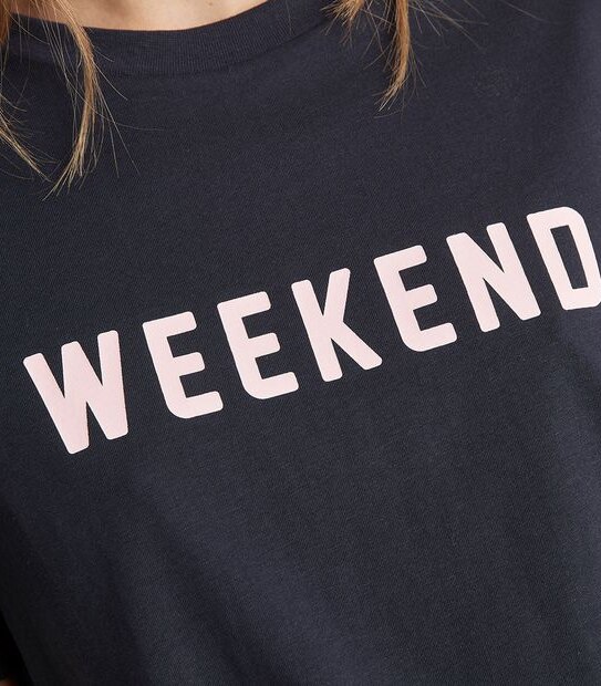 Fitted Printed Crew T-Shirt