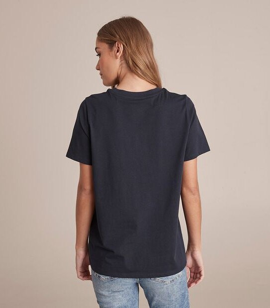 Fitted Printed Crew T-Shirt