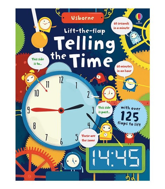 Lift-The-Flap Telling The Time - Rosie Hore, Shaw Nielsen