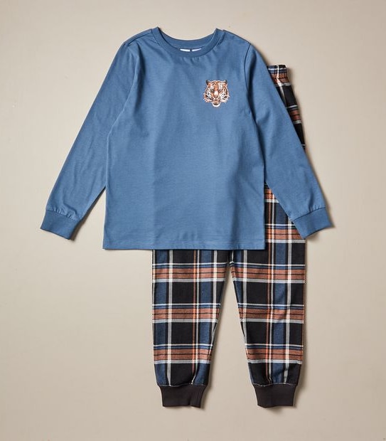 Tiger Check Pyjama Set