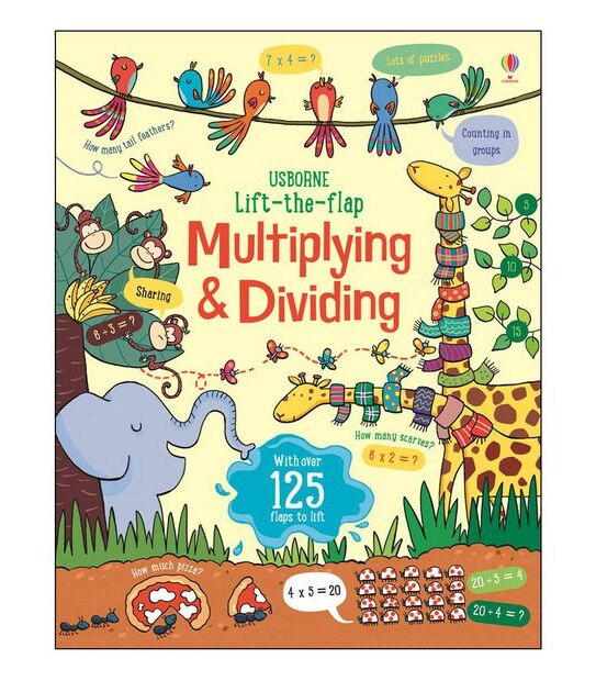 Lift the Flap Multiplying and Dividing (Board Book)