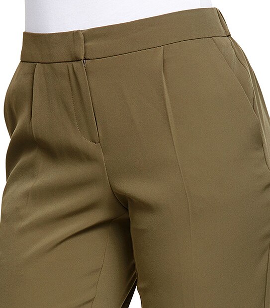 Relaxed Tailored Pants - Khaki