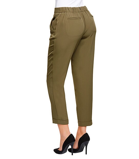 Relaxed Tailored Pants - Khaki
