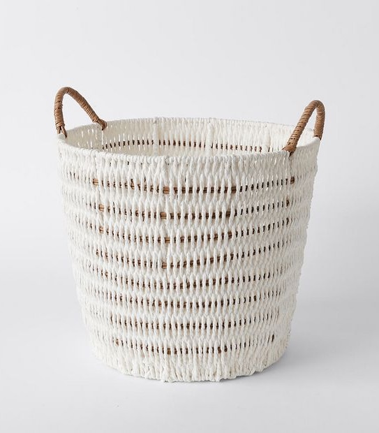 Small Round Paper Storage Basket