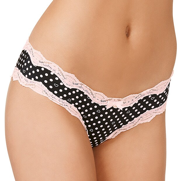 Lily Loves Parisienne Bow Tie Cheeky Cut Bikini Briefs Lily Loves Parisienne Bow Tie Cheeky Cut Bikini Briefs