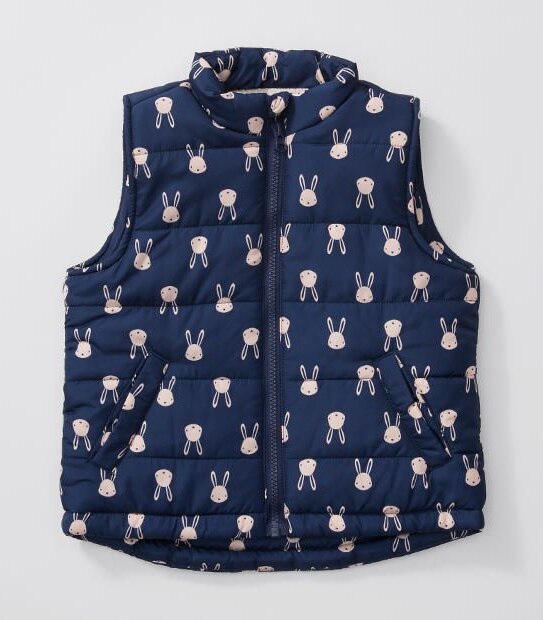 Bunny Puffer Vest