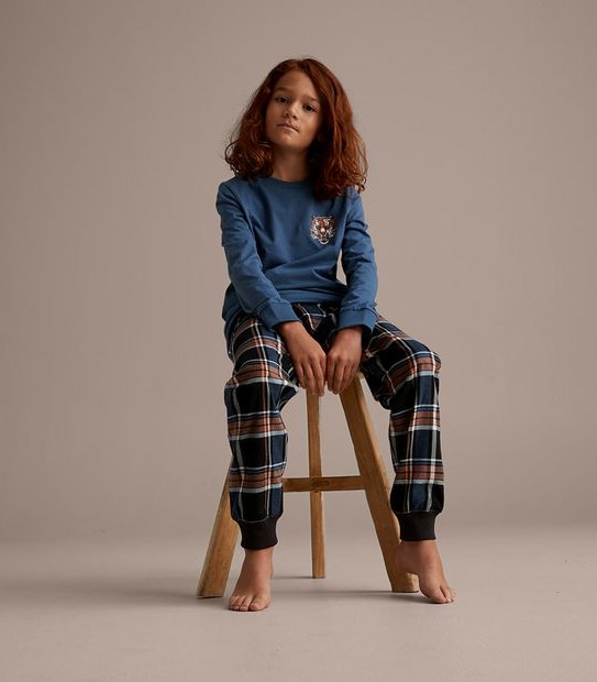 Tiger Check Pyjama Set