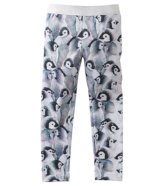 Full Length Penguin Print Leggings