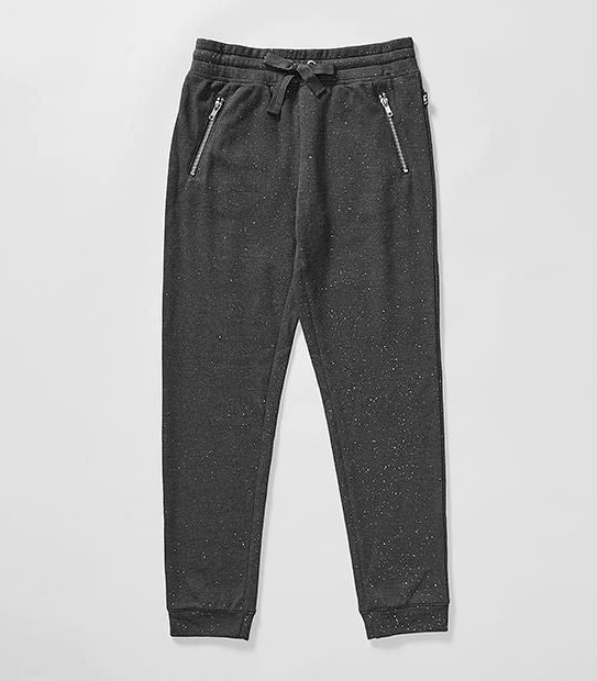 Full Length Stardust Glitter Jogger Pants