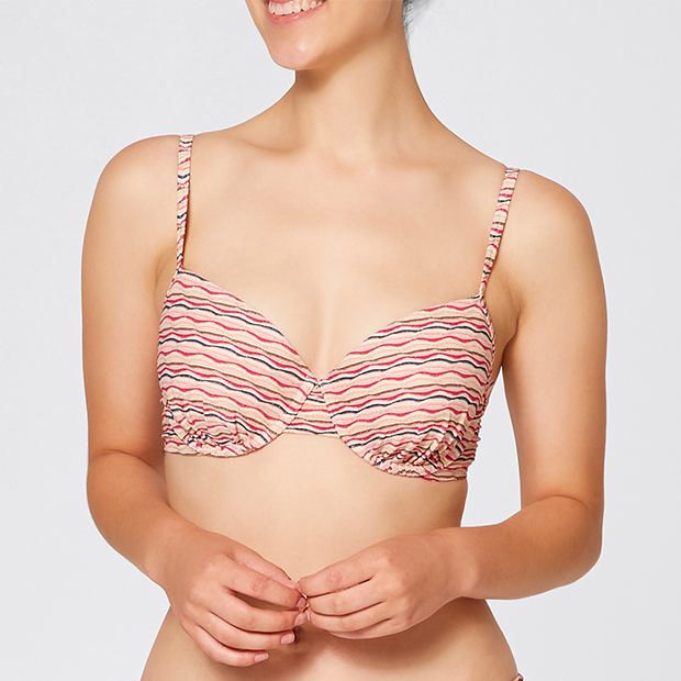 Metallic Underwire Bikini Top Target Australia