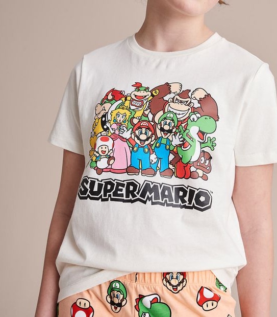 Kids Family Matching Supermario Pyjama Set