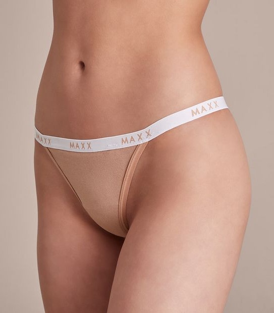 Maxx Organic Cotton V-String Briefs; Style: LGS30185