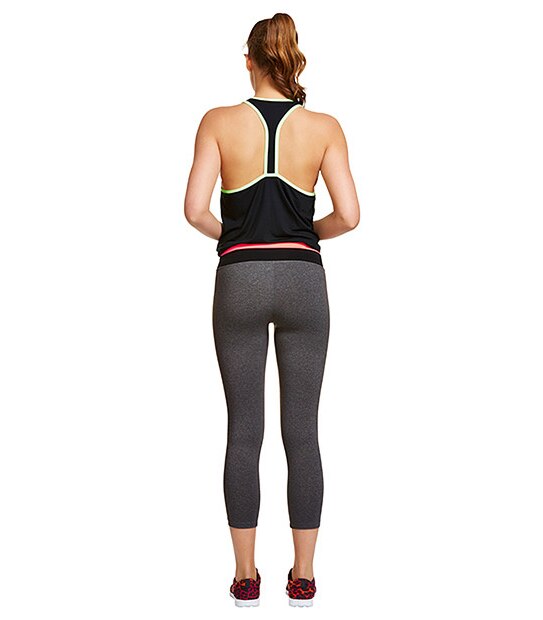 Active Contrast 3/4 Leggings - Grey 3 of 4