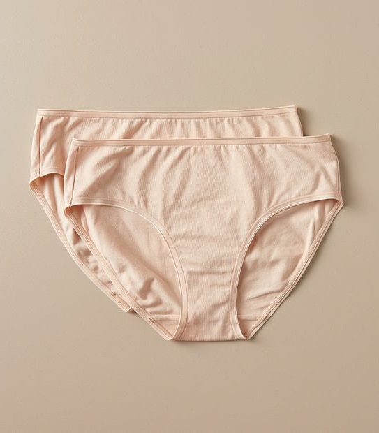 2 Pack Everyday Cotton Midi Briefs