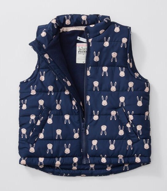 Bunny Puffer Vest