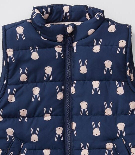 Bunny Puffer Vest
