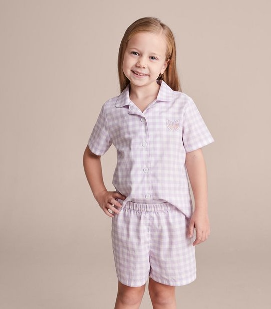 Gingham Pyjama Set