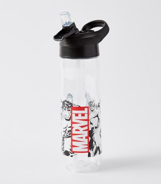750ml Flip Top Lid Bottle - Marvel