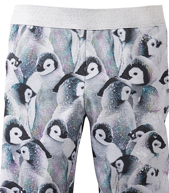 Full Length Penguin Print Leggings