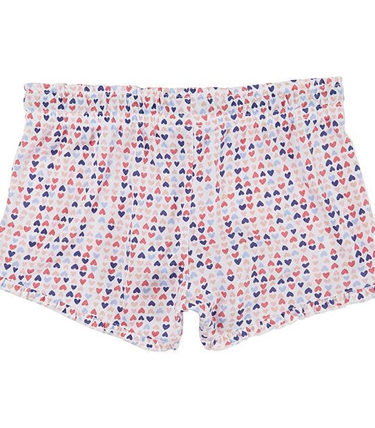 Heart Print Sleep Shorts