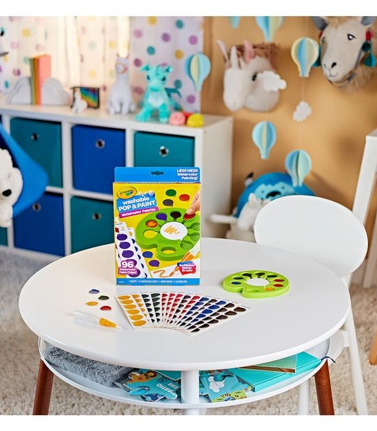 Crayola Washable Pop N Paint Watercolour Palette