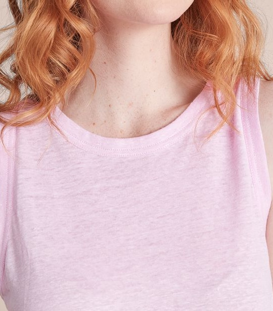 Linen Blend Tank Top