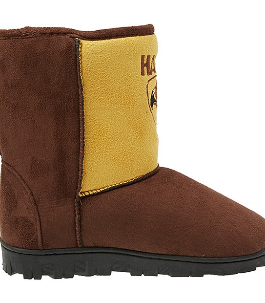 AFL Hawthorn Hawks Kids Slipper Boots