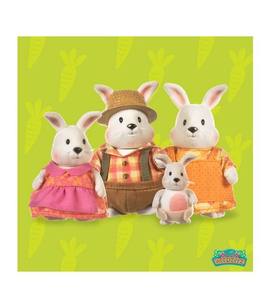 Li'l Woodzeez - Hoppingood Rabbit Family
