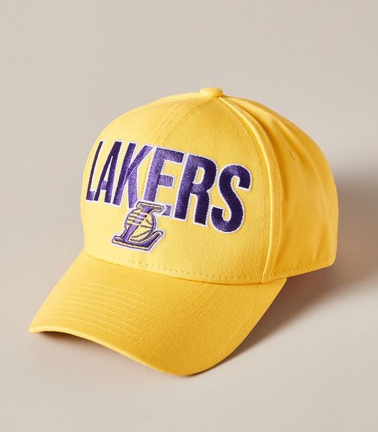 Los Angeles NBA Basketball L A LAKERS Adjustable Cap Hat Original