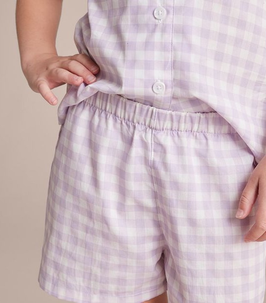Gingham Pyjama Set