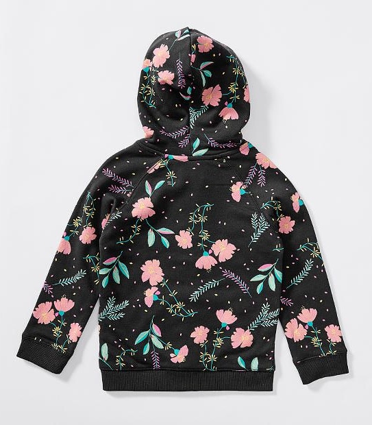 Floral Print Zip Through Hoodie 2 of 3