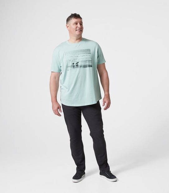 Mr Big Huntington Print T-Shirt