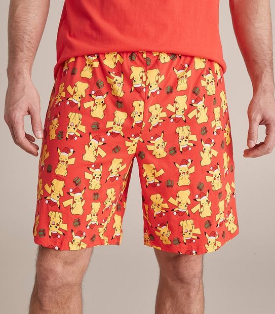 Adults Unisex Family Matching Pokemon Cotton Pyjama Set