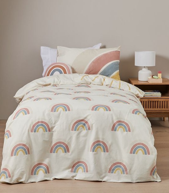 Corey Rainbow Quilt Cover Set Target Australia
