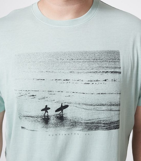 Mr Big Huntington Print T-Shirt