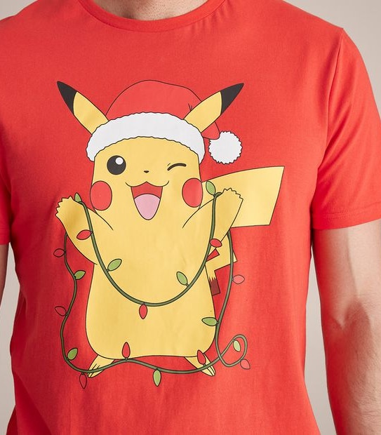 Adults Unisex Family Matching Pokemon Cotton Pyjama Set