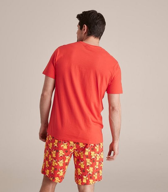 Adults Unisex Family Matching Pokemon Cotton Pyjama Set