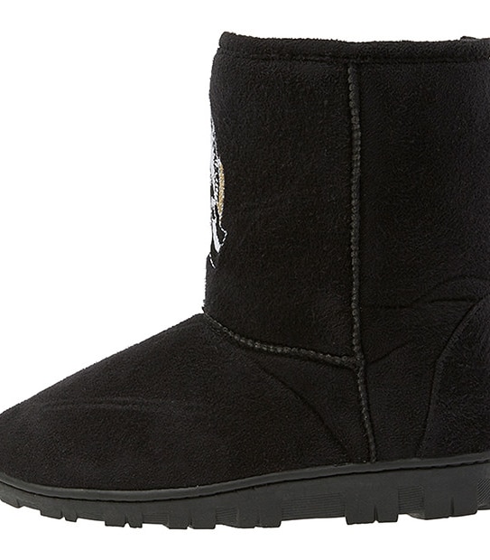 AFL Collingwood Magpies Kids Slipper Boots