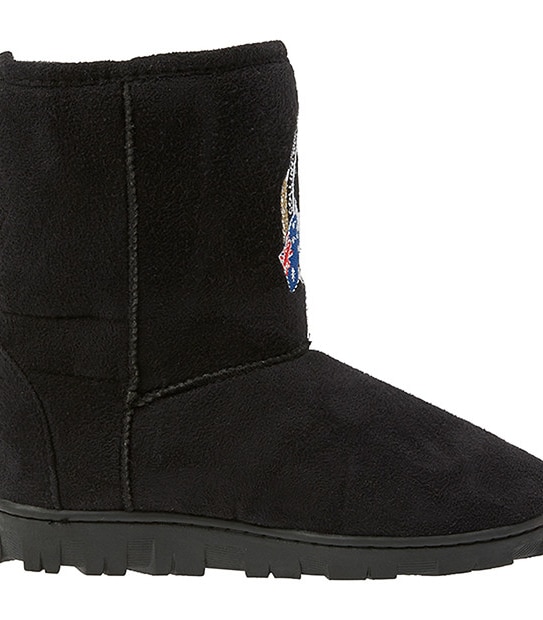 AFL Collingwood Magpies Kids Slipper Boots