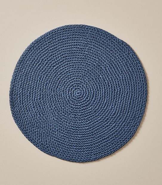 Round Knit Placemat