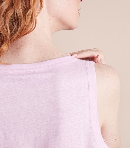 Linen Blend Tank Top