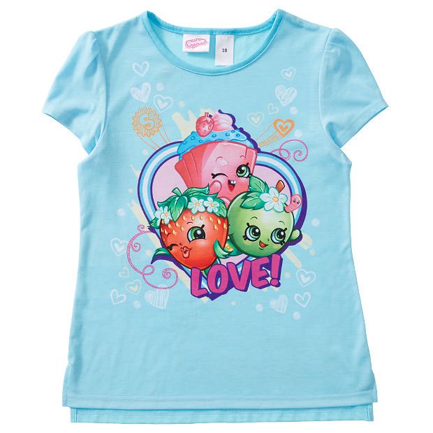 Shopkins Short Sleeve Scratch And Sniff T-Shirt | Target Australia