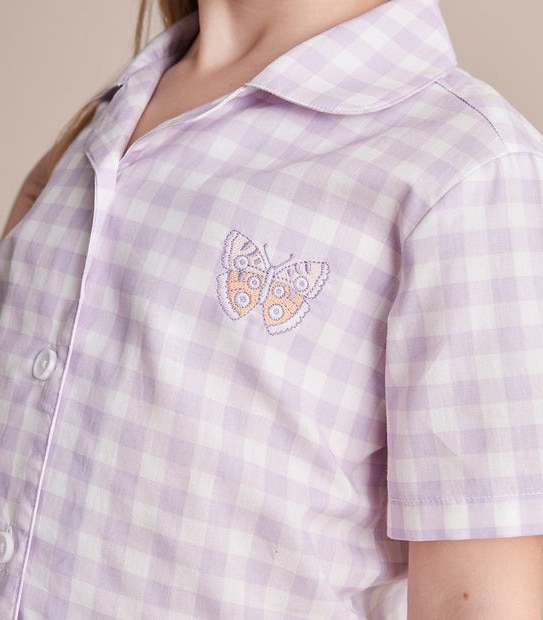 Gingham Pyjama Set