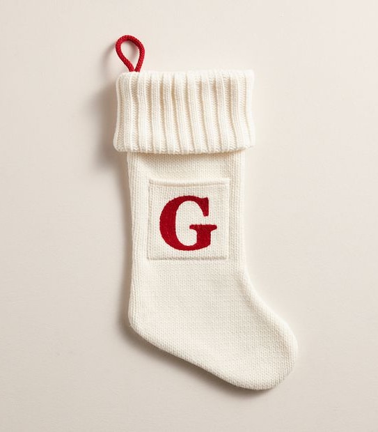 Alphabet Christmas Stocking