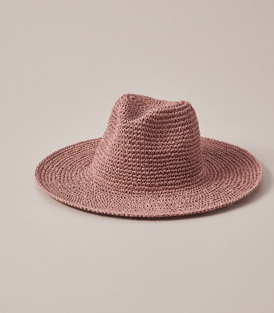 Crochet Soft Hat - Rose Pink